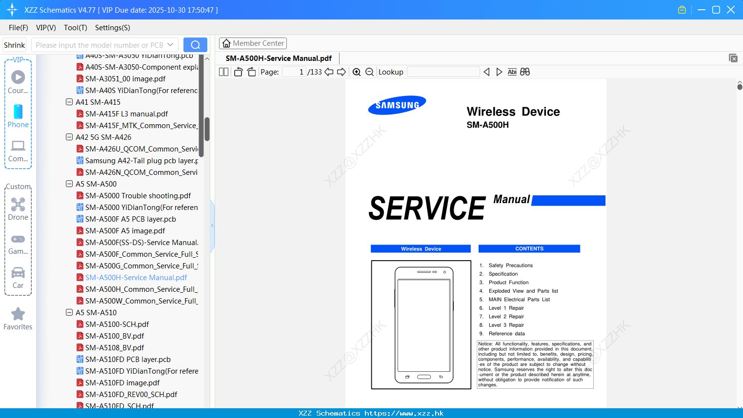 Samsung SM-A500H-Service Manual